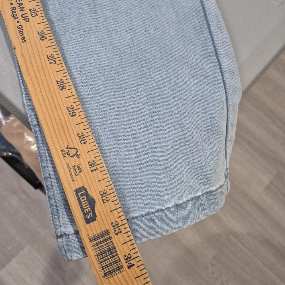 Mugsy Jeans‎ Mens 40x34 Grands Stretch Denim Light Wash Summer Breathable